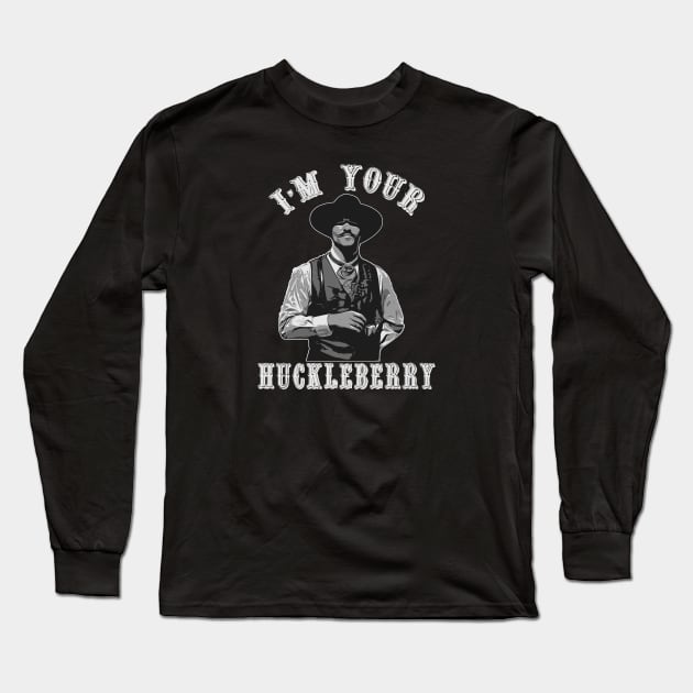 Colorful doc holliday Long Sleeve T-Shirt by huskaria